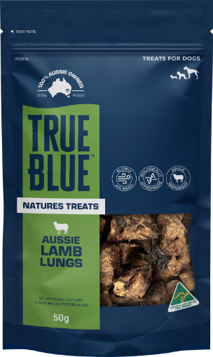 Picture of TRUE BLUE AUSSIE LAMB LUNG 50G